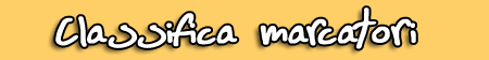 Classifica Marcatori